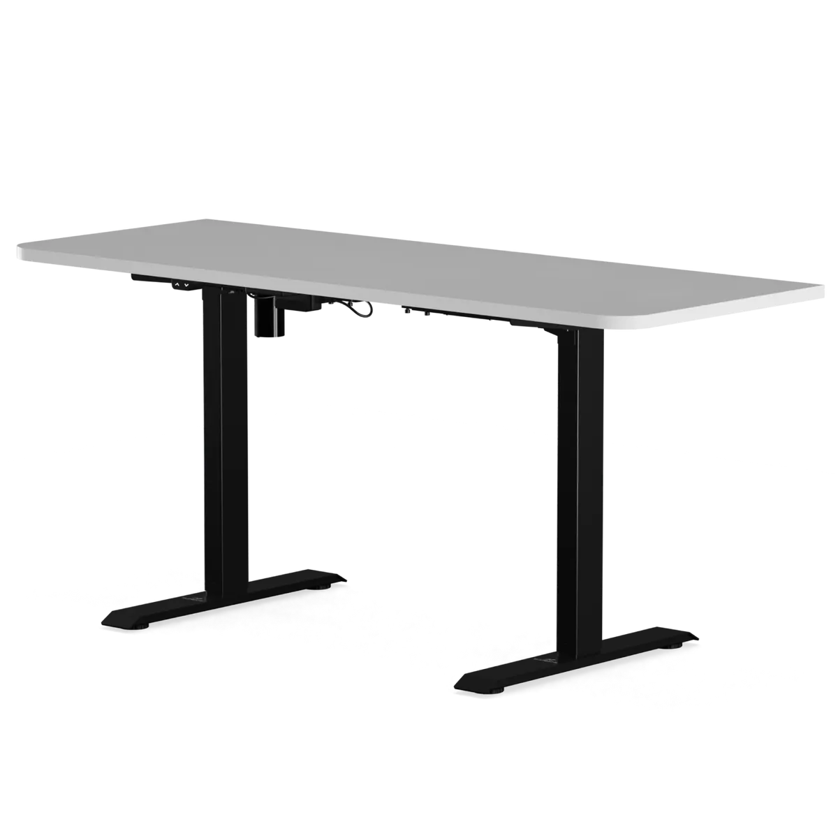 Mesa com Regulagem de Altura Elétrica Misch Preta + Tampo 160cm