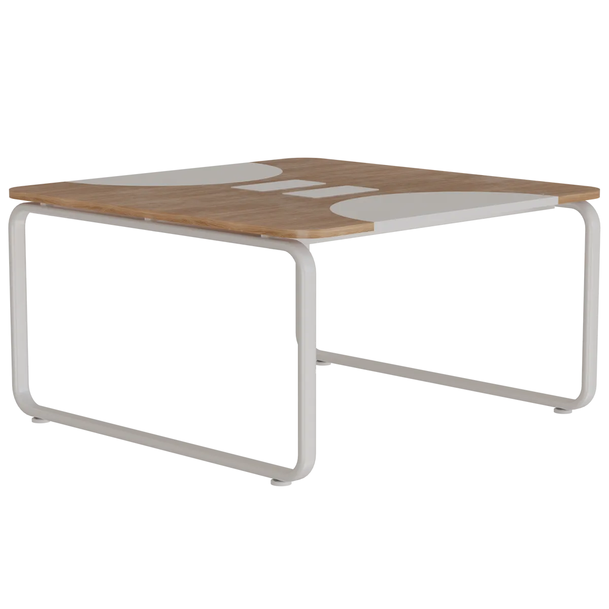 Mesa Estação de Trabalho Elements Leone 2 Lugares