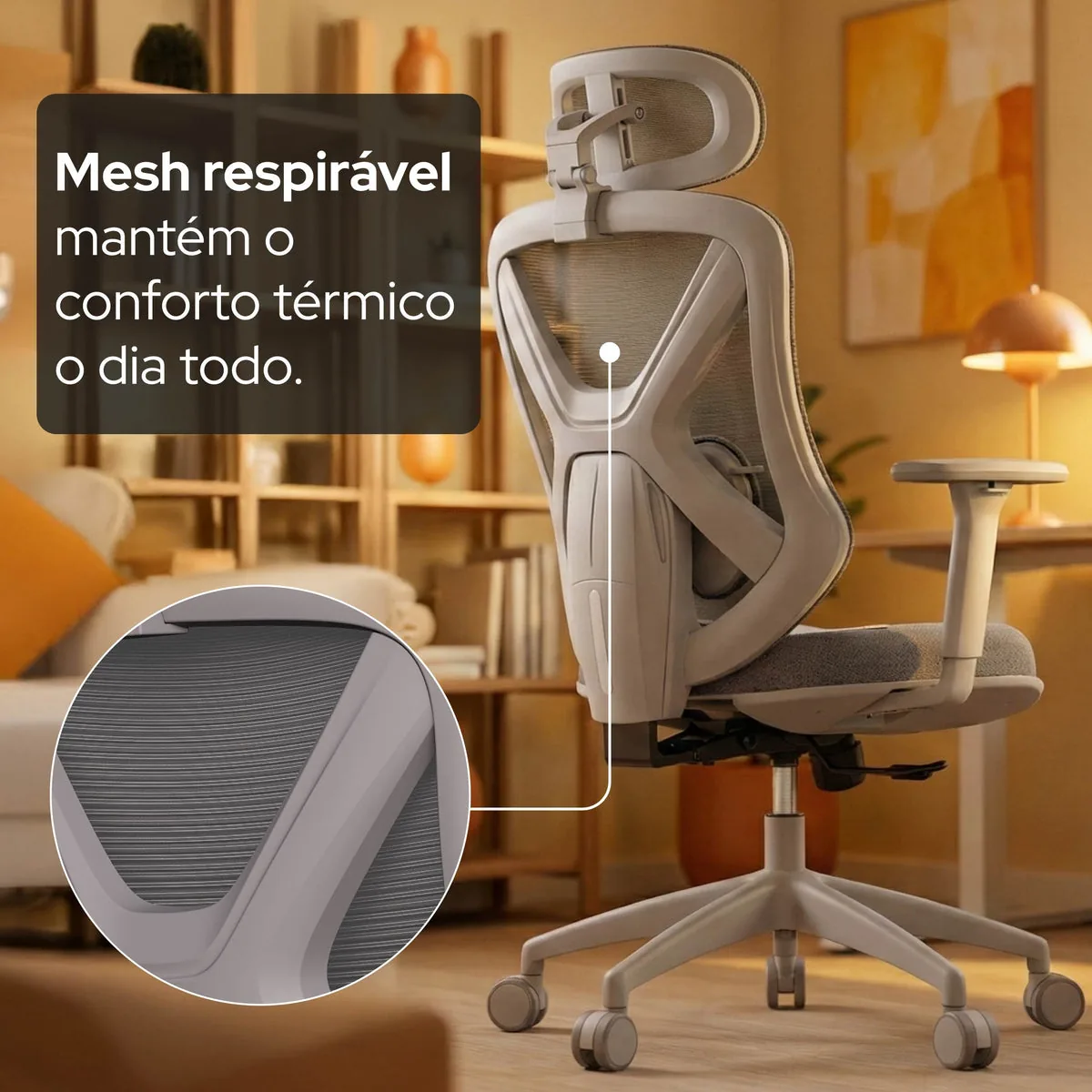 Cadeira Ergonômica Elements Rasala