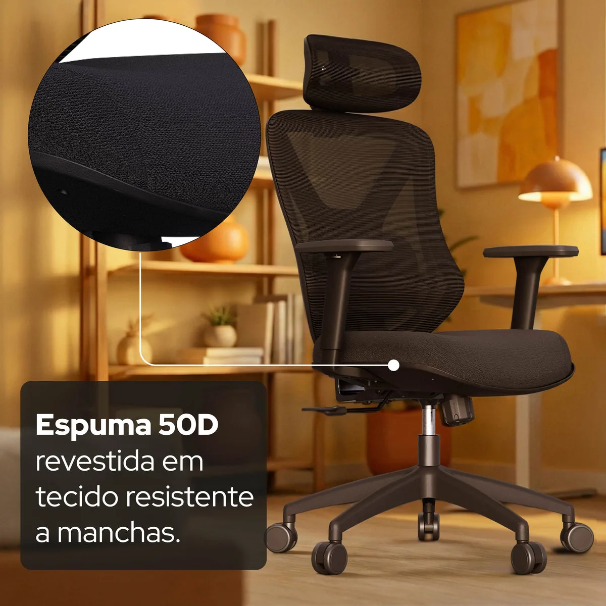 Cadeira Ergonômica Elements Rasala