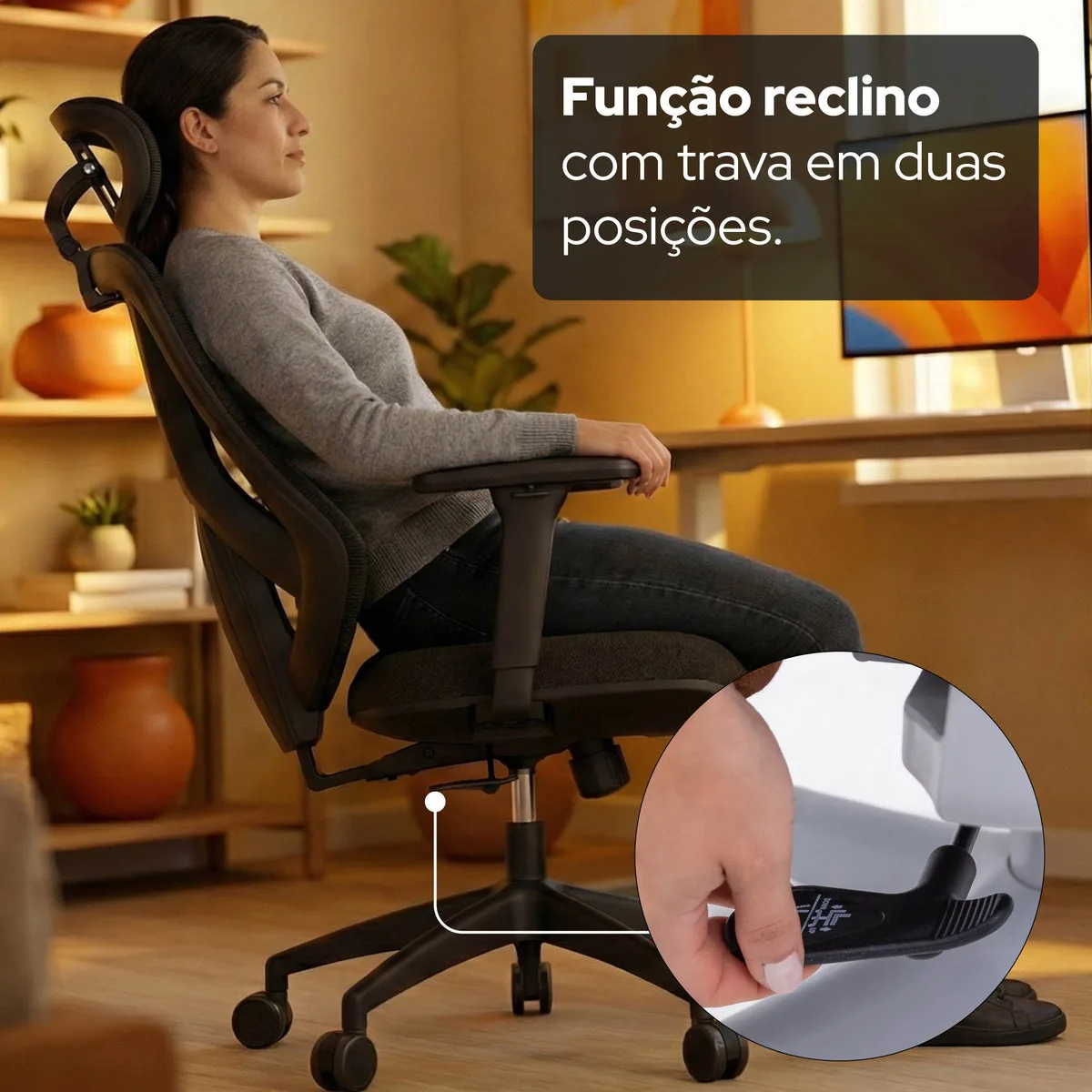 Cadeira Ergonômica Elements Rasala
